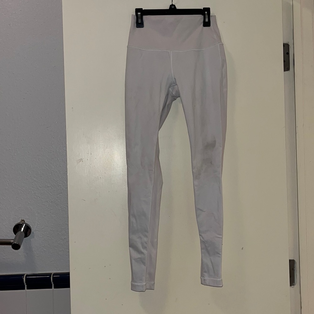 lululemon white pants, size 6